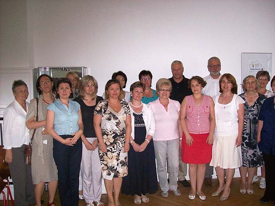 Gruppenbild der Besucher Gruppenbild der Besucher