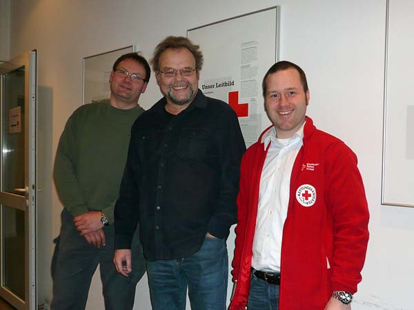 von li. nach re: Dr. Timur Flissikowski (KBL), Werner Merz (Vorstand), Björn Ziemen (stv. KBL)