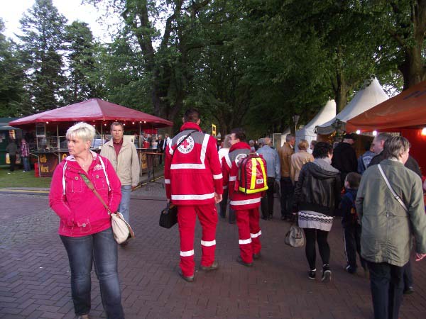 Sanitäter auf Streife